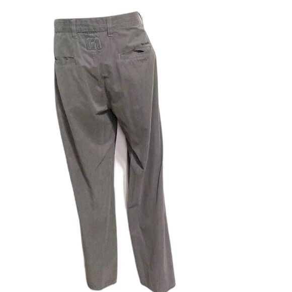 TRAVIS MATHEW Pants Athletic Golf Slacks Athletic Athleisure Gray Mens 34 x 44 - Picture 4 of 14